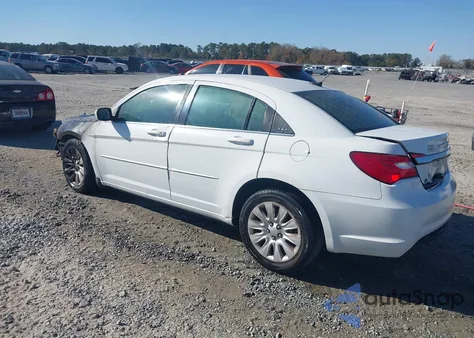 2012 Chrysler 200 Lx из США, поврежденный, VIN 1C3CCBAB0CN205247
